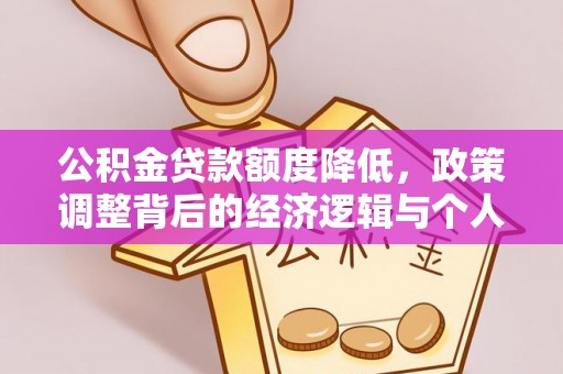 蚌山公积金贷款额度降低，政策调整背后的经济逻辑与个人应对策略